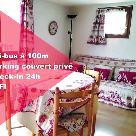 Red Apple Carroz Duplex De Charme Wifi Parking Balcon Tv Ski-Bus Les Carroz d'Araches Ngoại thất bức ảnh